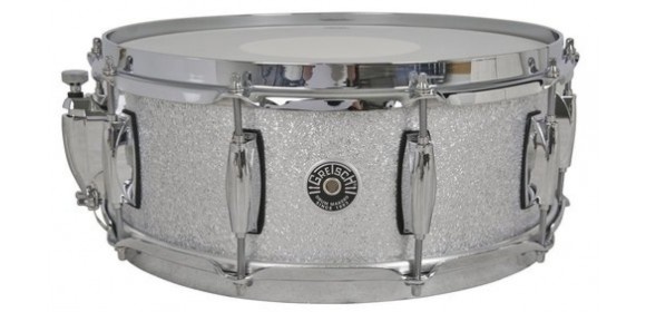 Snare Drum USA Brooklyn Silver Sparkle