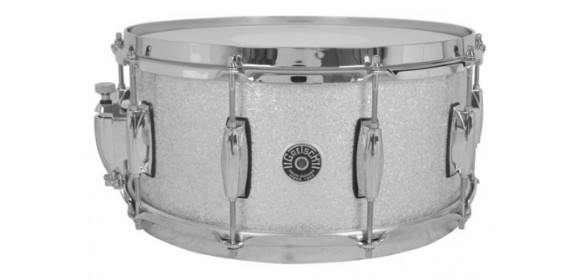 Snare Drum USA Brooklyn Silver Sparkle