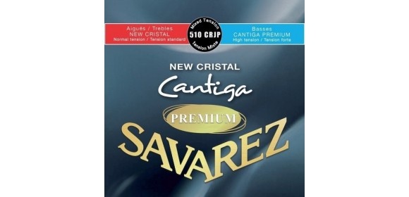 Klassikgitarre-Saiten New Cristal Cantiga Premium Satz mixed