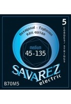 E-Bass Saiten Hexagonal Explosion 5-str. Medium-Light