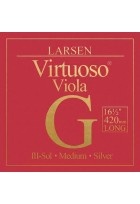 Viola-Saiten  extra-lange 420mm Mensur, medium tension G Silber