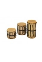 Shaker Bamboo Bambus Shaker, Three Pack