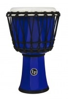 Djembe World 7-inch Rope Tuned Circle Blau