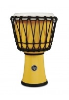 Djembe World 7-inch Rope Tuned Circle Gelb