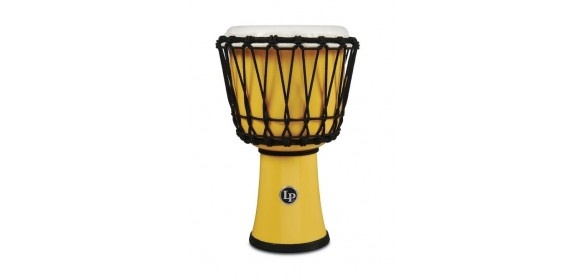 Djembe World 7-inch Rope Tuned Circle Gelb