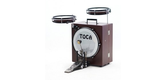 World Percussion Kickboxx Suitcase Drum Set 