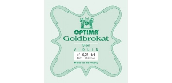 Violin-Saiten Goldbrokat E 0,25 S