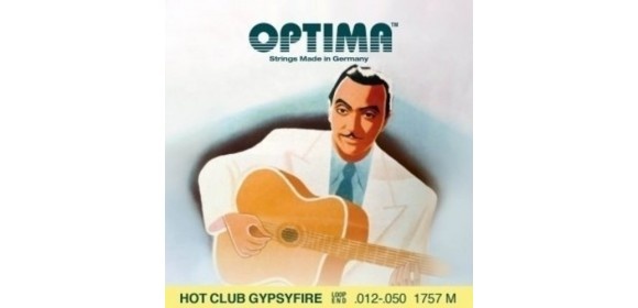 Akustik-Gitarren Saiten Hot Club Gypsyfire Versilbert Satz mit Schlinge