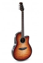 E-Akustikgitarre Celebrity Traditional Plus Mid Cutaway Cognac Burst Gloss