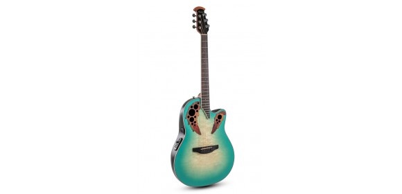 E-Akustikgitarre Celebrity Elite Plus Mid Cutaway Mintburst