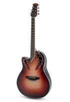 E-Akustikgitarre Celebrity Elite Plus Mid Cutaway Lefthand Ruby Burst