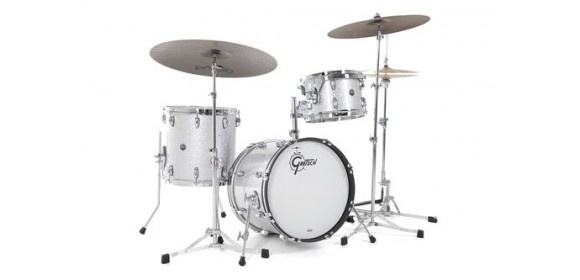 Bass Drum USA Brooklyn Silver Sparkle