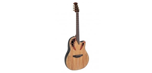 E-Akustikgitarre Celebrity Elite Plus Mid Cutaway Natural Spalted Maple