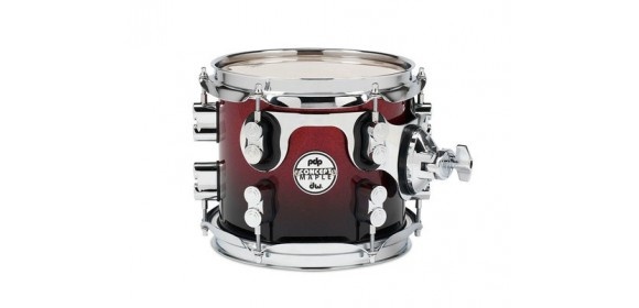 TomTom Concept Maple Red to Black Sparkle Fade