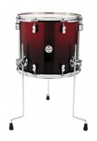 Standtom Concept Maple Red to Black Sparkle Fade