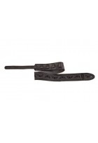 Gitarrengurt Premium Leder Black