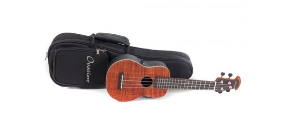 Sopran E-Akustik Ukulele Celebrity Traditional Plus Natural Koa