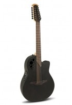 E-Akustikgitarre Pro Series Elite TX Deep Contour 12-string Black Textured