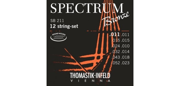 Akustik-Gitarren Saiten Spectrum Bronze Series Satz