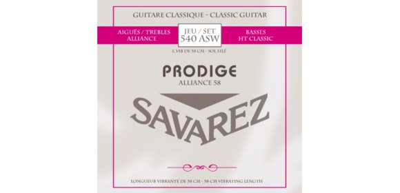 Klassikgitarre-Saiten Prodige 38 Kindergitarre 3/4-7/8 Carbon Gw
