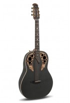 E-Akustikgitarre ADAMAS U581T-SPM Mid-Depth Non-Cutaway Black Satin Copper Metal Flake