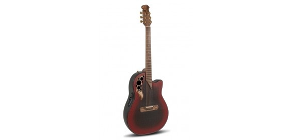 E-Akustikgitarre 2087GT Deep Contour Cutaway Reverse Red Burst