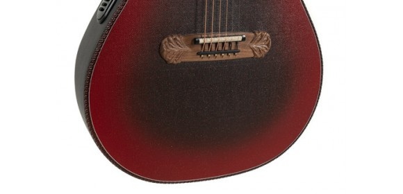E-Akustikgitarre 1687GT Deep Non-Cutaway Reverse Red Burst