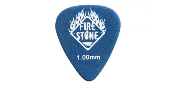 Plektrum F&S Delrin Tex 1,00 mm, blau
