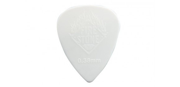 Plektrum F&S Nylon 0,38 mm, weiß