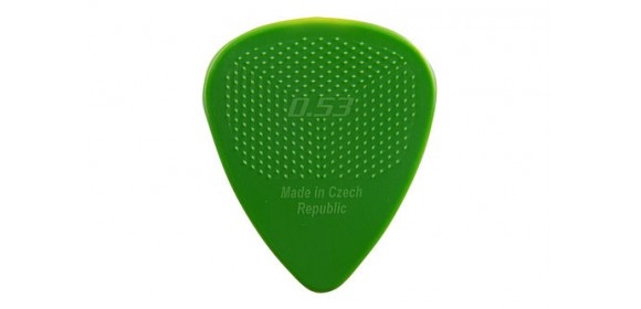 Plektrum Janicek  Nylonpicks 0,53 grün