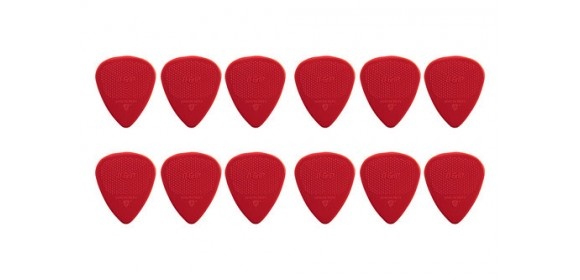 Plektrum Janicek  Nylonpicks 0,73 rot
