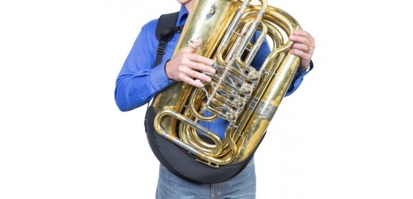 Tragriemen Holster Harness Tuba groß