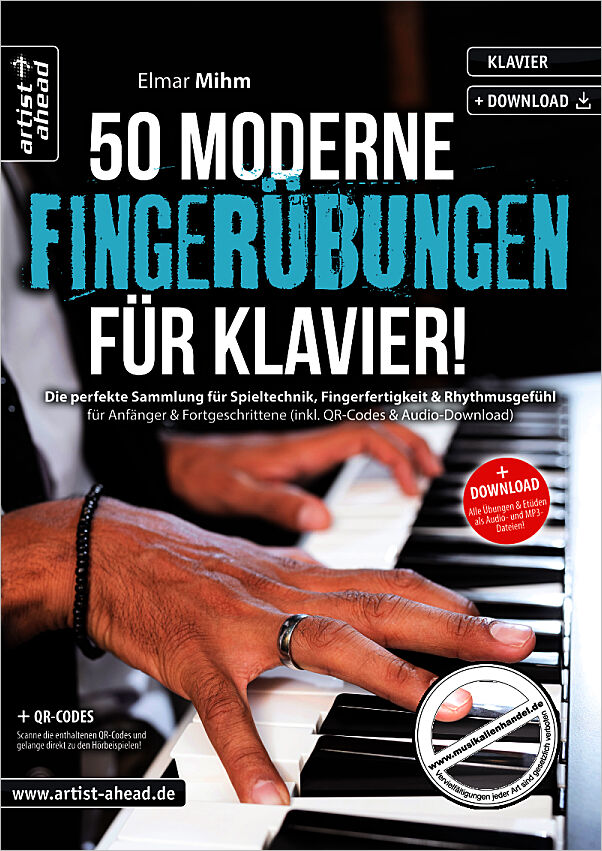 Notenbild für 978-3-86642-212-4 - 50 moderne Fingerübungen für Klavier