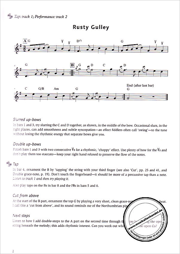 Notenbild für 9780193392793 - Traditional Fiddle (+CD) : for violin