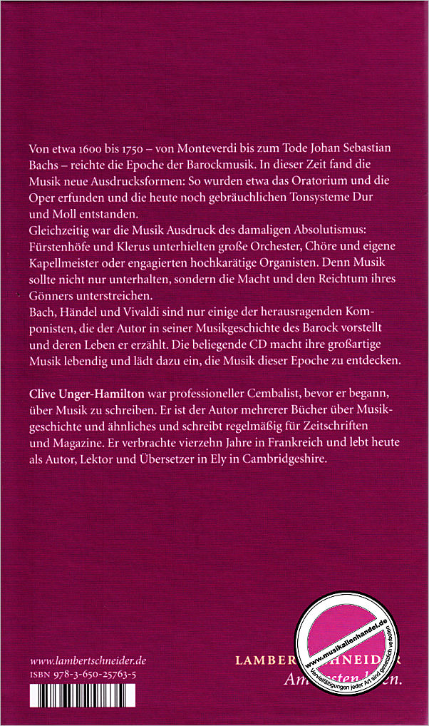 Notenbild für 9783650257635 - BAROCK
