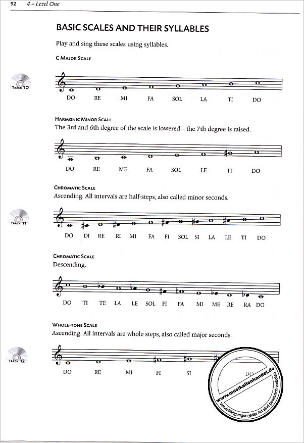 Notenbild für ADV 14108 - MUSICIANSHIP FOR THE JAZZ VOCALIST