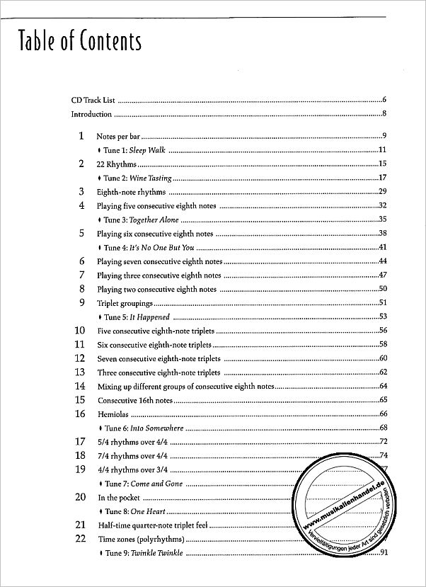 Notenbild für ADV 14261 - MELODIC RHYTHMS 4