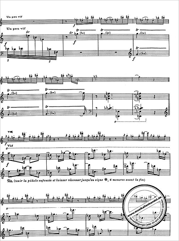 Notenbild für AL 21053 - LE MERLE NOIR