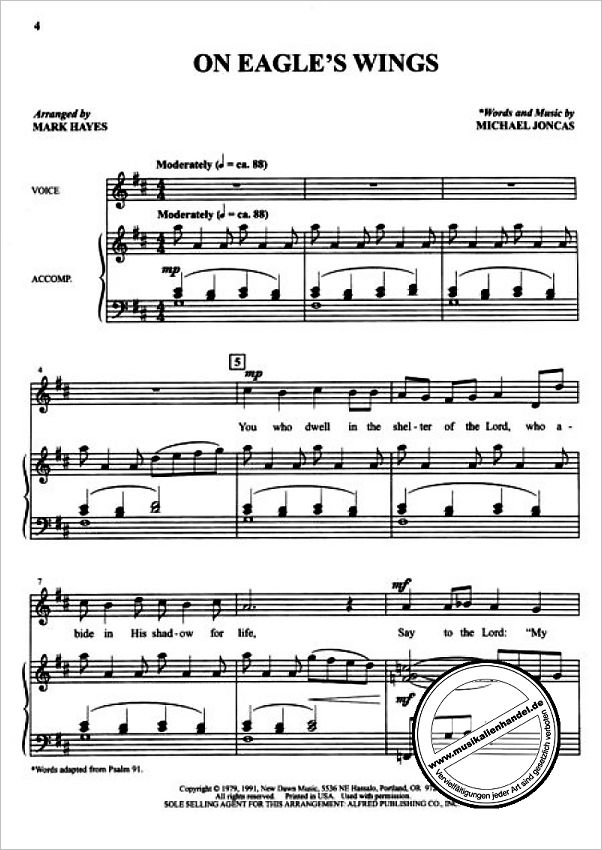Notenbild für ALF 19101 - 10 HYMNS + GOSPEL SONGS - MEDIUM LOW