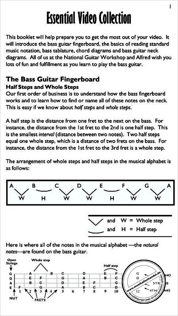 Notenbild für ALF 21920 - ROCK BASS FOR BEGINNERS