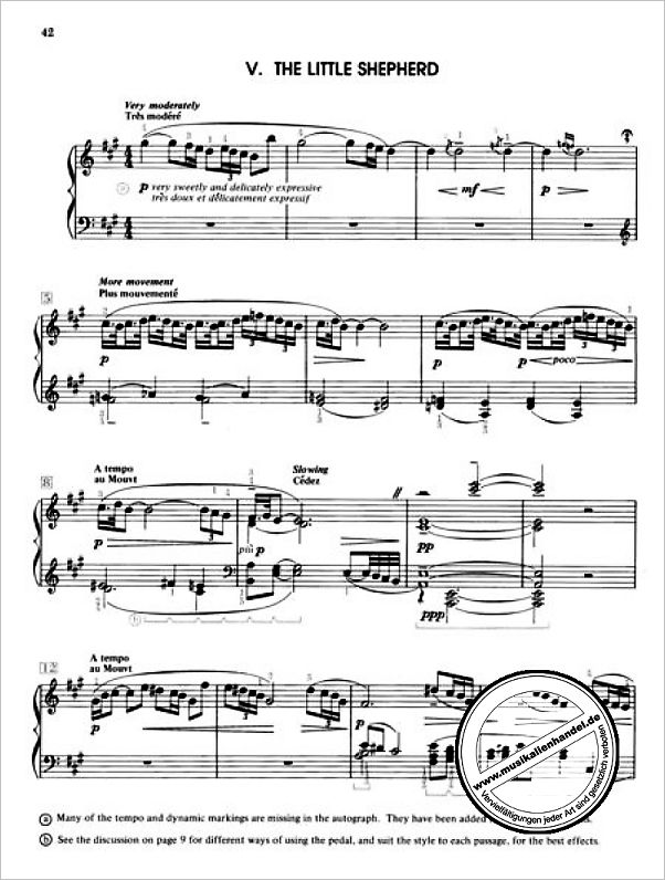 Notenbild für ALF 24460 - AN INTRODUCTION TO HIS PIANO MUSIC