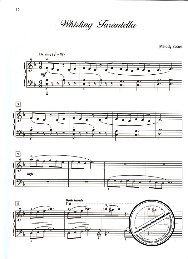 Notenbild für ALF 30112 - GRAND SOLOS FOR PIANO 4