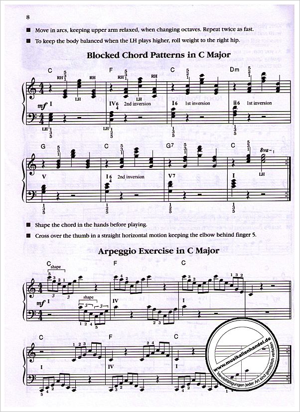 Notenbild für ALF 31351 - EXPLORING PIANO CLASSICS - TECHNIQUE 4