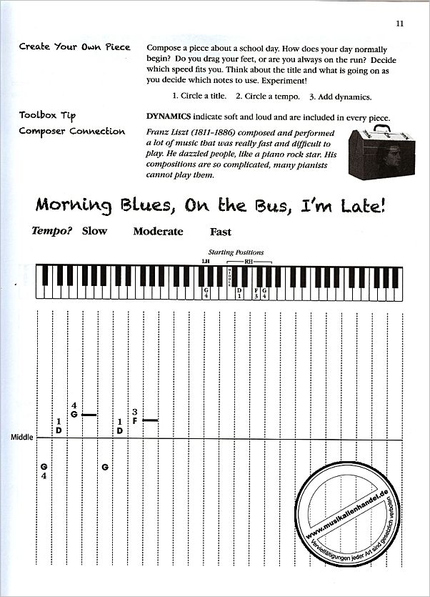 Notenbild für ALF 37735 - CREATIVE COMPOSITION TOOLBOX 1