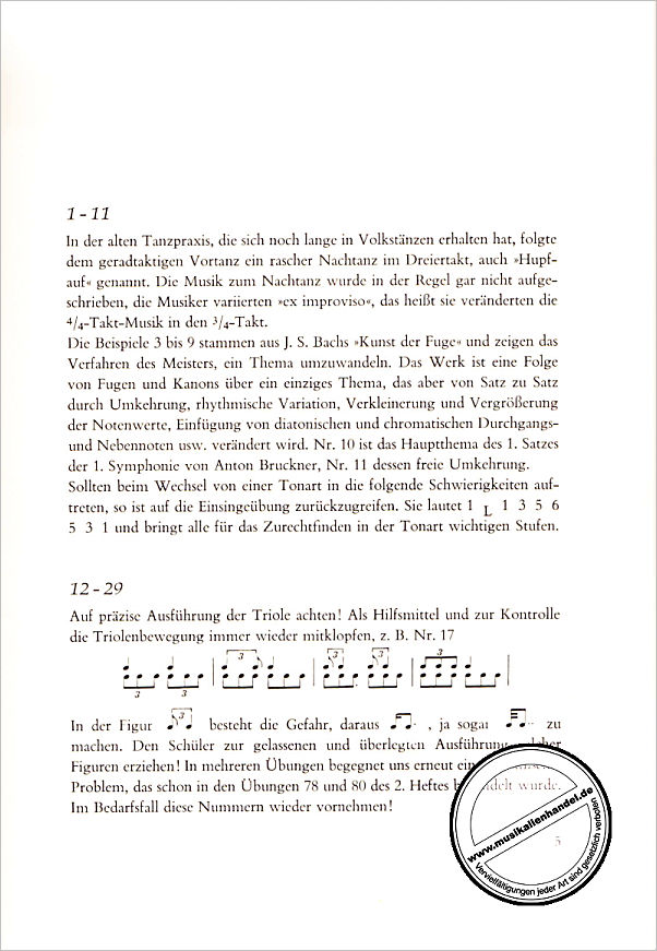 Notenbild für B 154 - SINGEN HOEREN SCHREIBEN 3 - LEHRHEFT