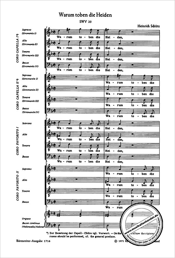 Notenbild für BA 1716 - PSALMEN DAVIDS 2