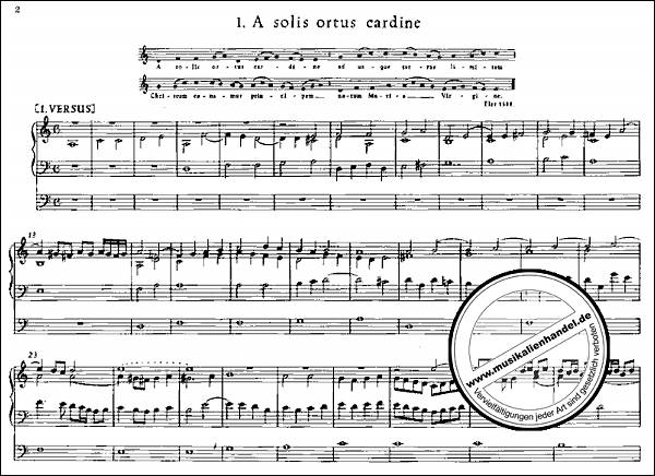 Notenbild für BA 5481 - ORGELWERKE 1 - CHORALBEARBEITUNGEN