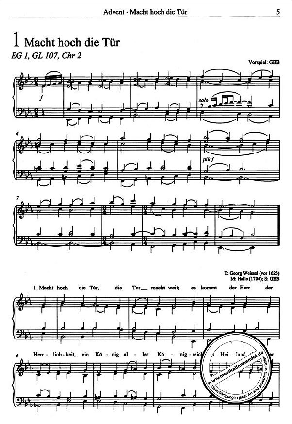 Notenbild für BA 7589 - HALLELUJA