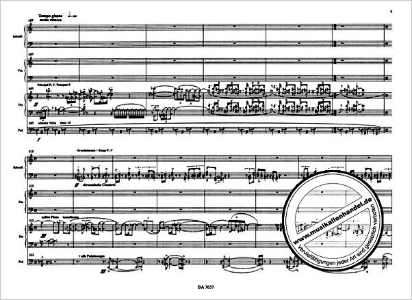 Notenbild für BA 7657 - FEUERTAUFE