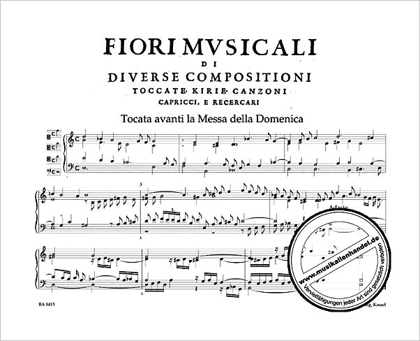 Notenbild für BA 8415 - Orgel + Clavierwerke 4